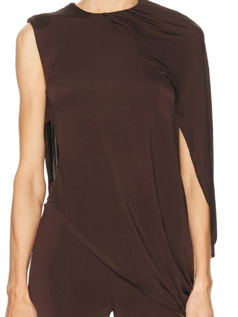 Ocina Top, Camila Coelho, XS, Brown, Revolve